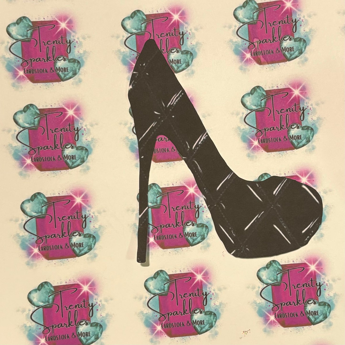 TB Molds High Heel Cardstock