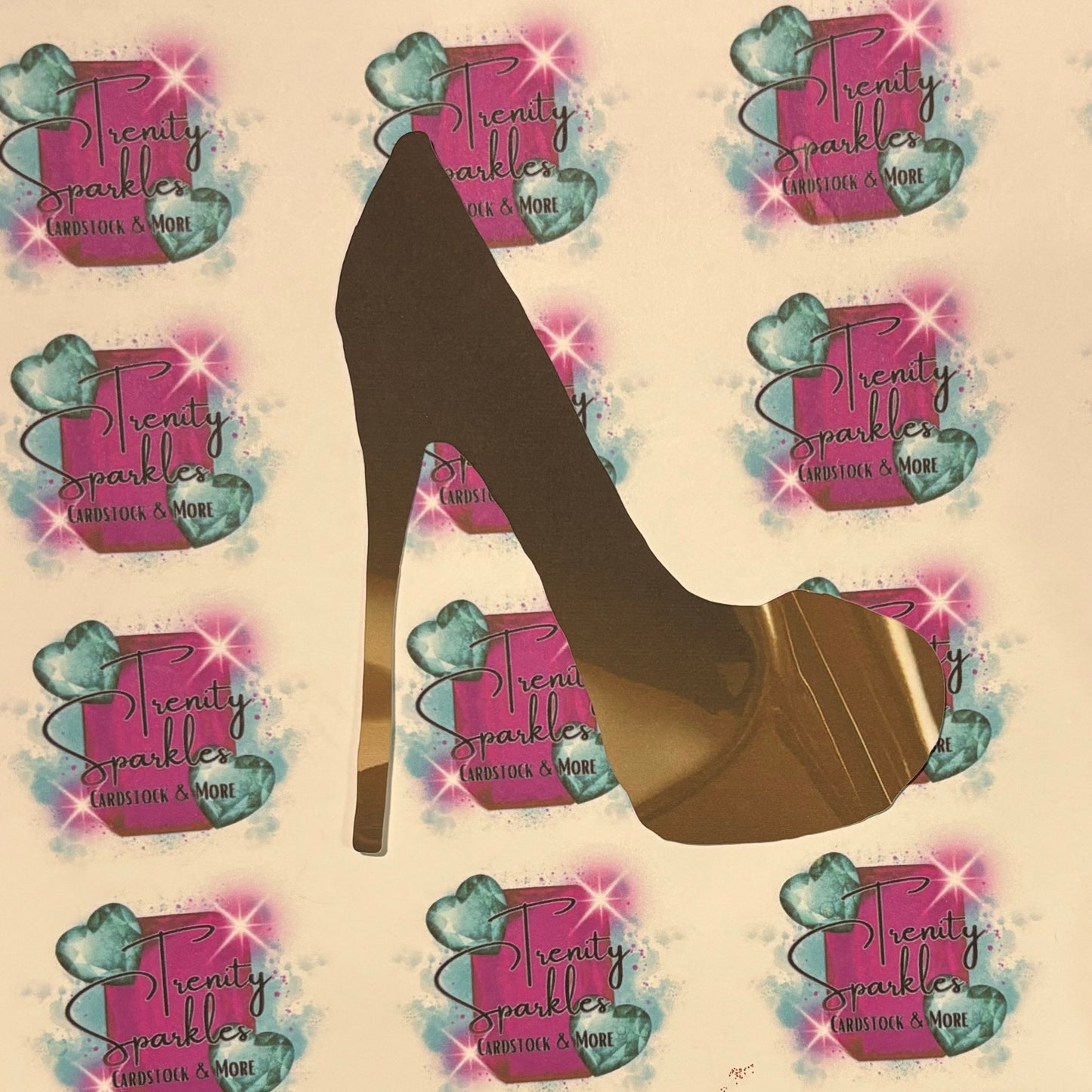 TB Molds High Heel Cardstock