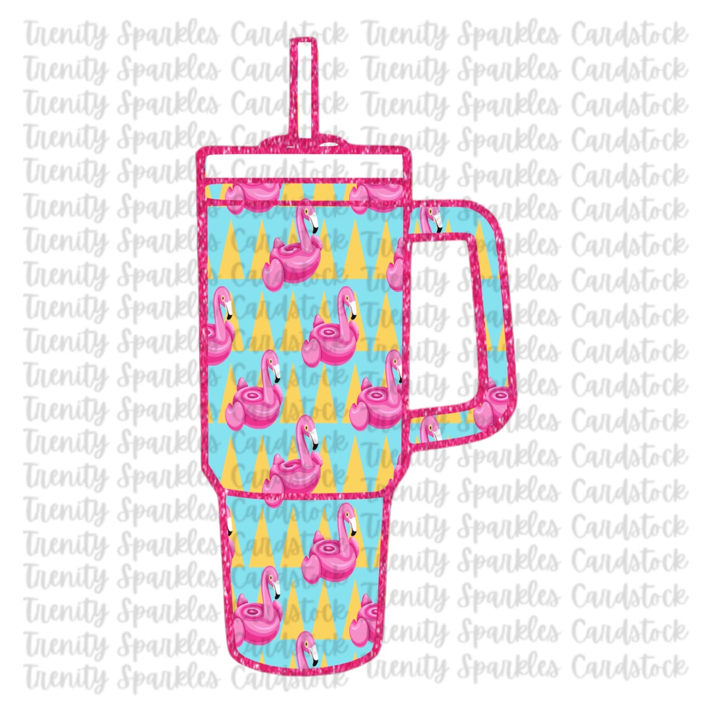 Bossy Boots Tumbler Cardstock