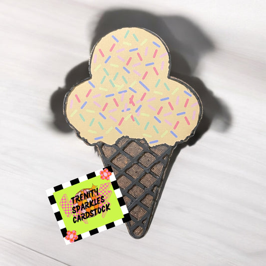 Kay J & Co Ice Cream Cardstock