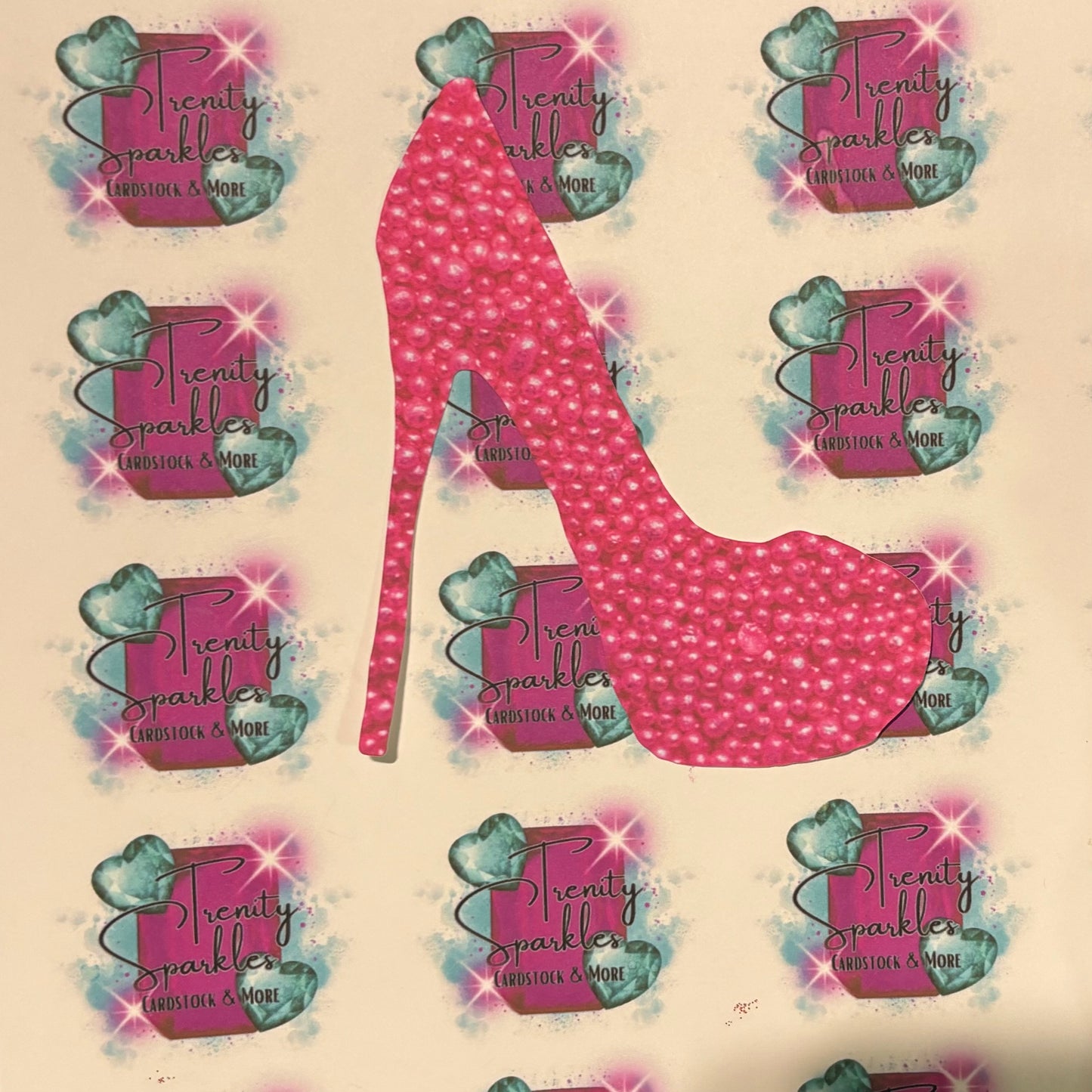 TB Molds High Heel Cardstock