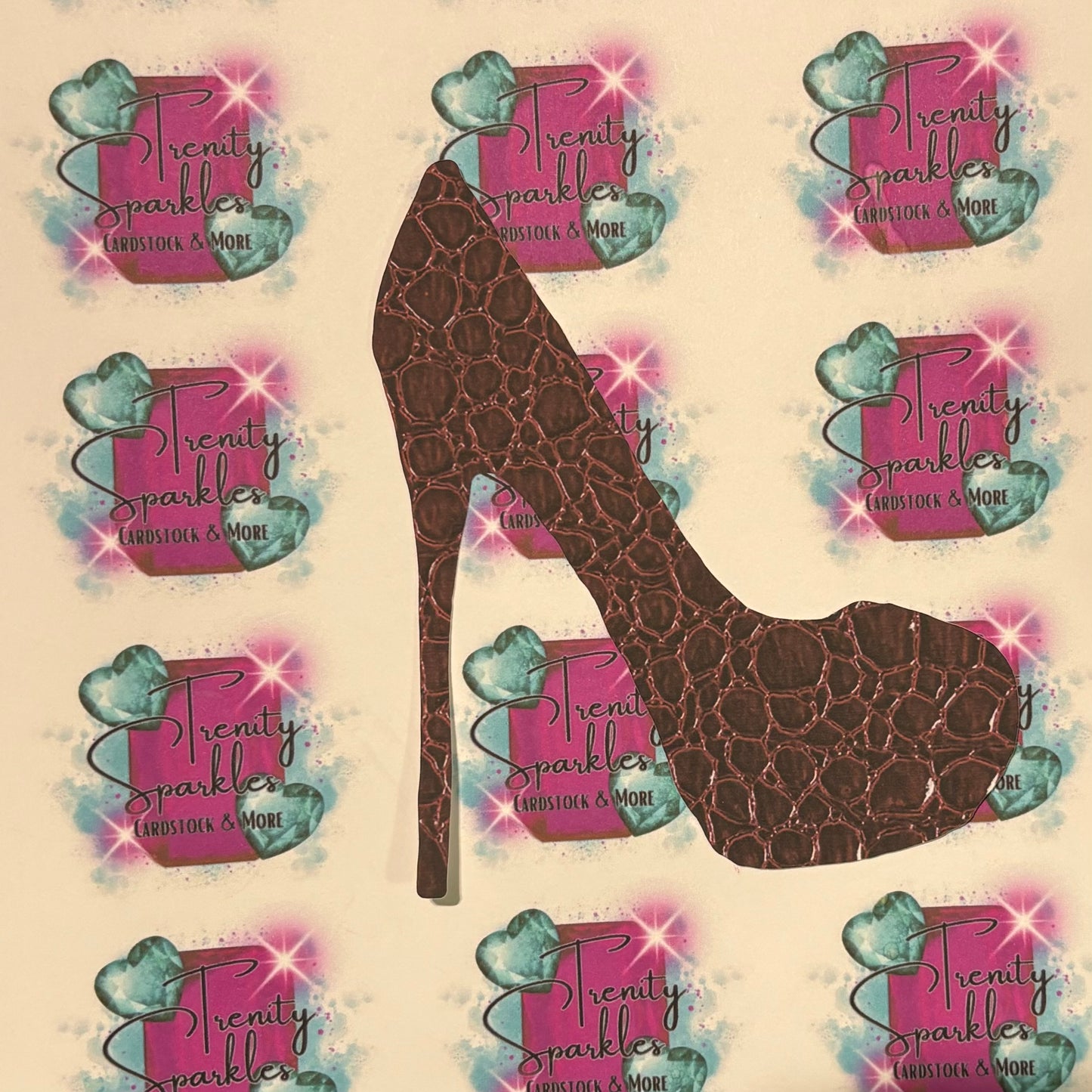 TB Molds High Heel Cardstock