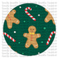 Christmas Circle Cardstock