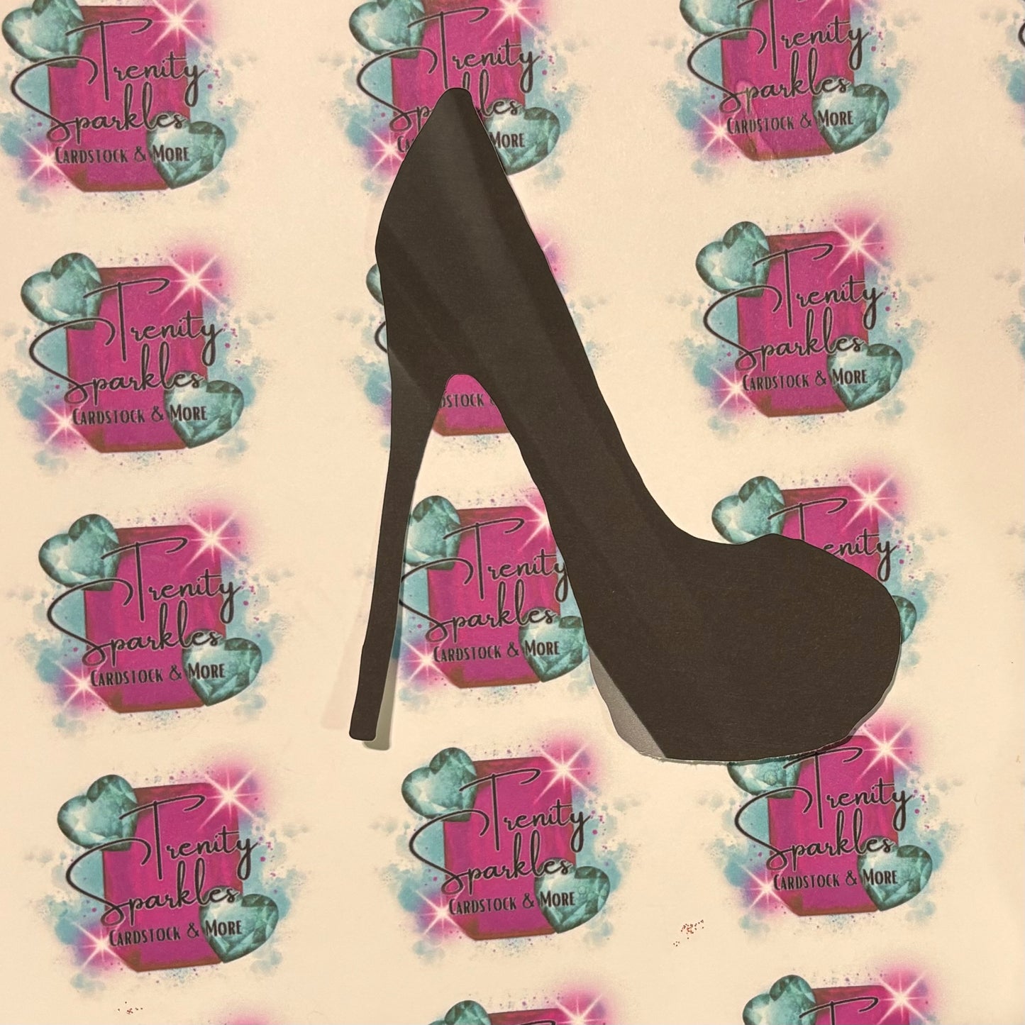 TB Molds High Heel Cardstock