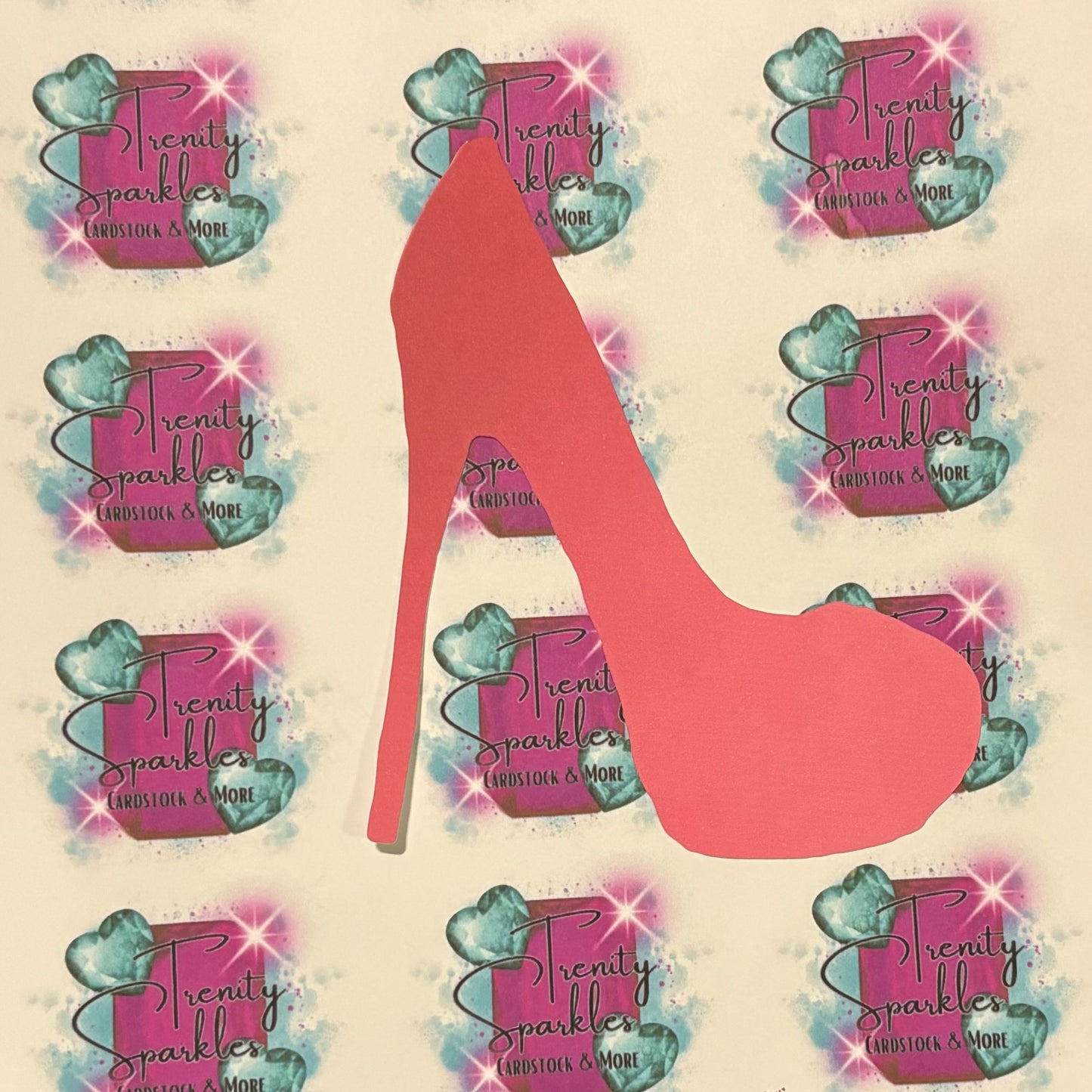 TB Molds High Heel Cardstock