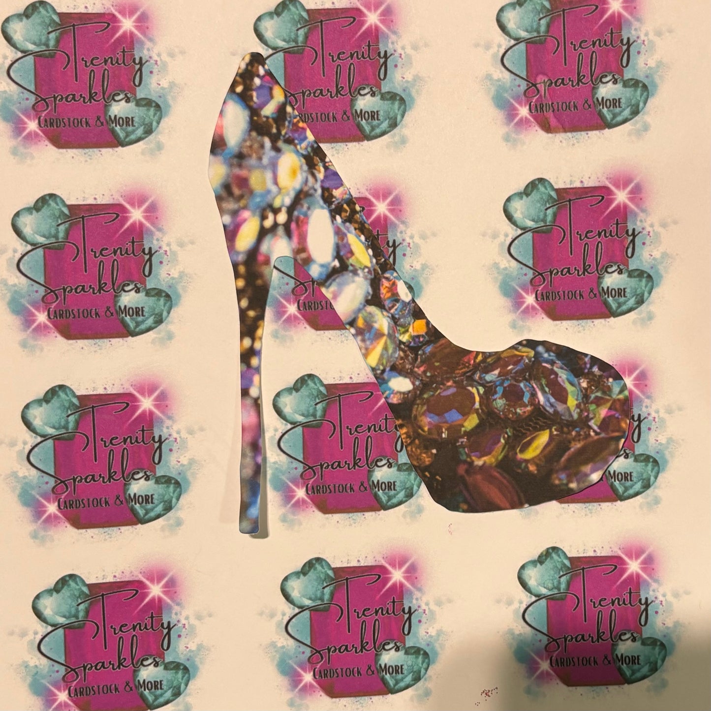 TB Molds High Heel Cardstock