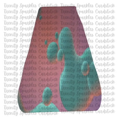 Kay J & Co Lava Lamp Shaker Cardstock