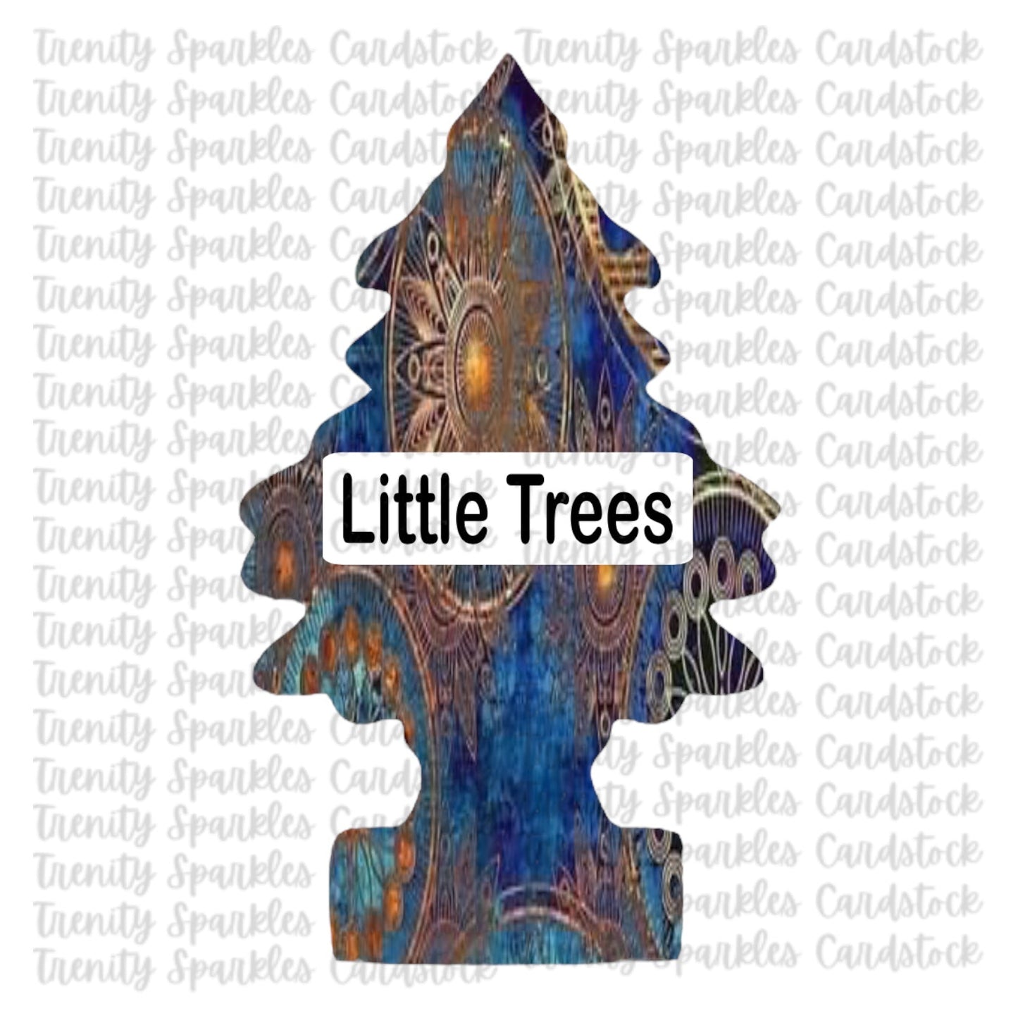 Bossy Boots Little Tree 2 Vent Cardstock